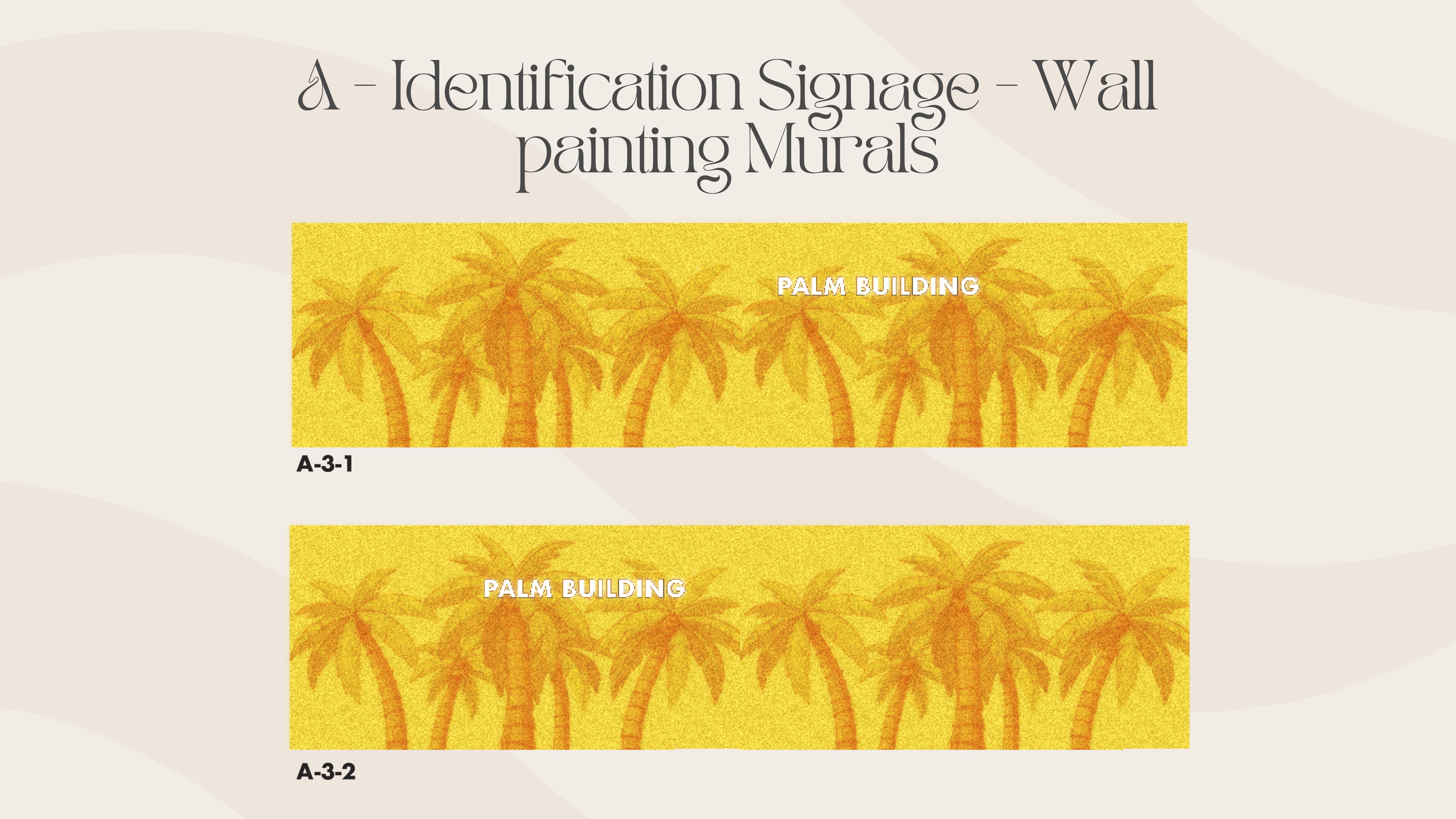 Identification Signage - Wall painting Murals 2