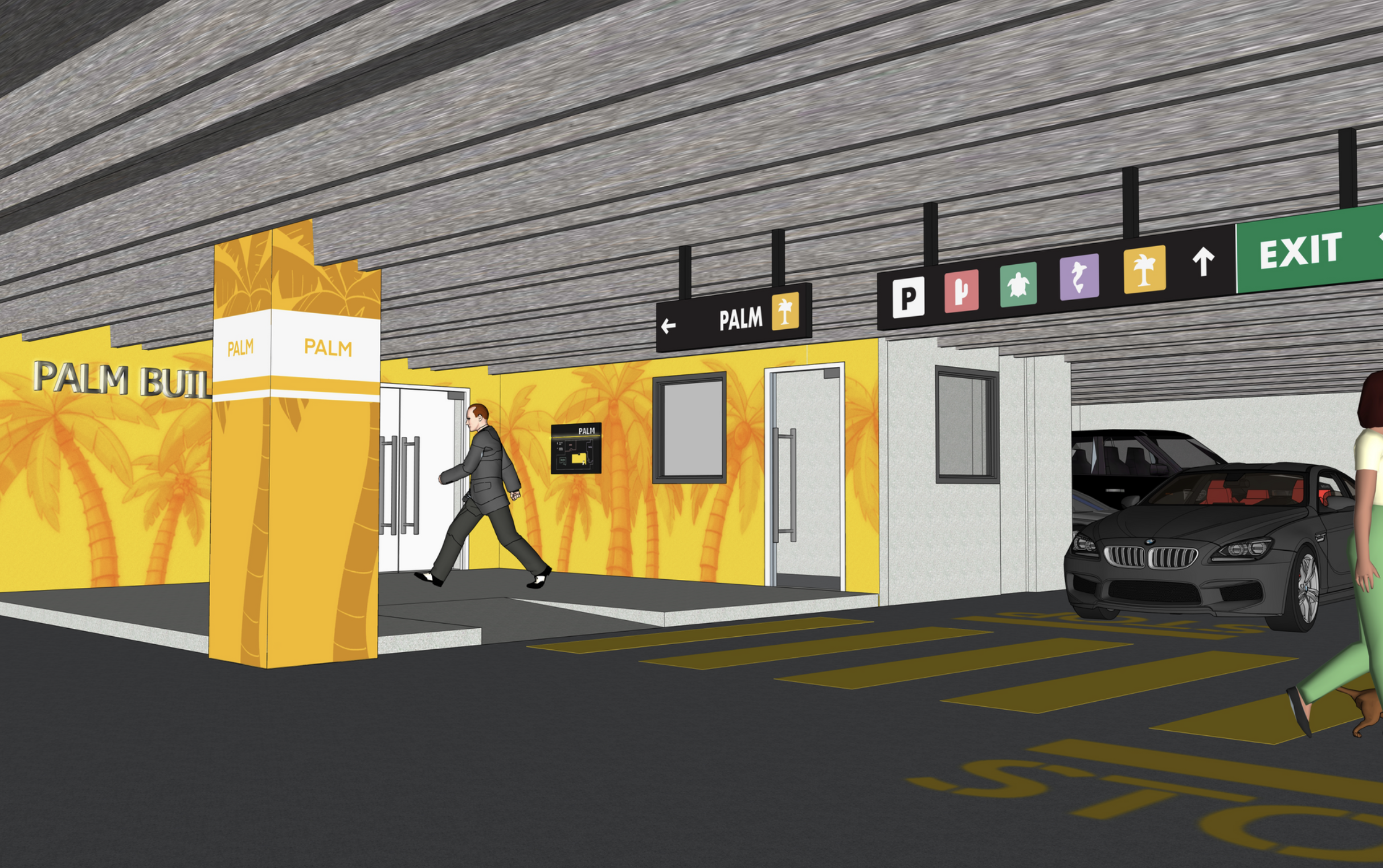 Final signage overview