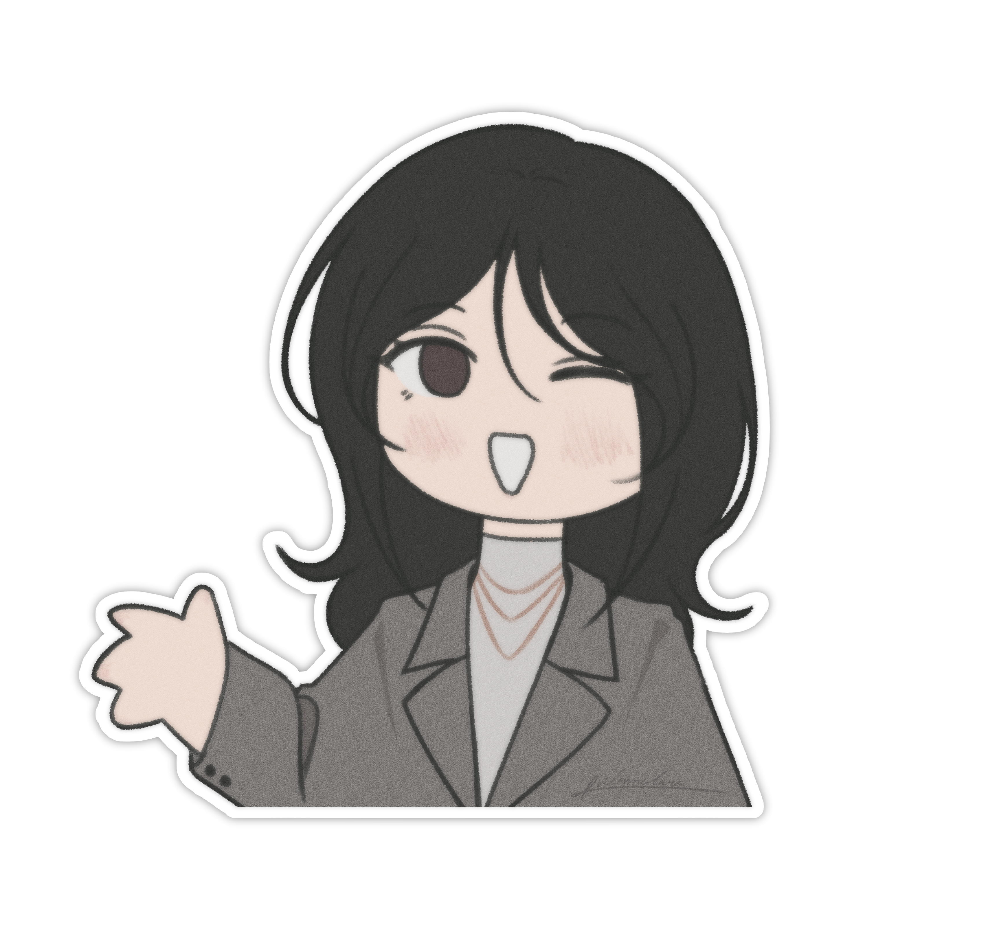 Let's connect sticker